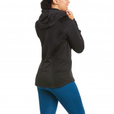 Ariat Women's Wilde Full Zip Sweatshirt (Black)