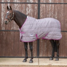 Weatherbeeta Comfitec 210D Channel Quilt Standard Neck Medium/Lite (Dark Grey/Orchid)