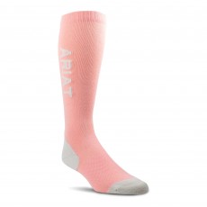 Ariat Tek Performance Socks (Peach/Grey)