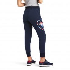 Ariat Women's Real Jogger Sweatpant (Navy)