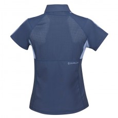 Dublin Ladies Blaze 1/4 Zip Short Sleeves Tech Training Top (Blueberry Navy)