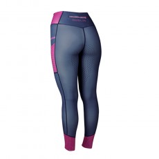 Dublin Ladies Power Tech Colour Block Full Grip Training Tights (Red Violet)