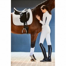 Catago FIR-Tech Elegant Dressage Saddlepad (White)
