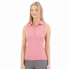 ANKY Ladies Sleeveless Polo Shirt (Cashmere Rose)