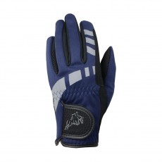 Hy5 Childs Extreme Reflective Softshell Gloves (Navy)
