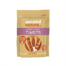 Second Nature Dog Treats Chewy Duck Twists