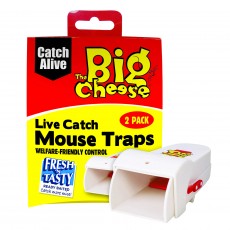 The Big Cheese Fresh n Tasty Live Catch Mouse Trap