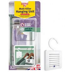 Zero In Moth Killer Hanging Unit (2pk)