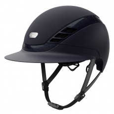 Abus x Pikeur AirLuxe Supreme Lady Visor Riding Hat (Midnight Blue) - Pre Order