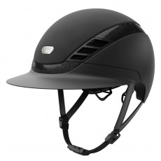 Abus x Pikeur AirLuxe Supreme Lady Visor Riding Hat (Black) - Pre Order