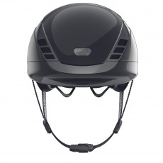 Abus x Pikeur AirLuxe Chrome Riding Hat (Shiny Black)
