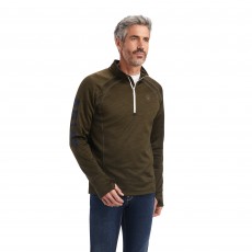 Ariat Mens Tek Team 1/2 Zip Sweatshirt (Forest Mist)