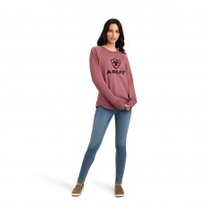 Ariat Womens Benicia Sweatshirt (Wild Ginger)