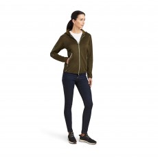 Ariat Womens Byron Full Zip Hood (Four Leaf Clover)