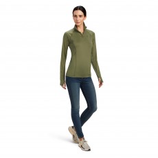 Ariat Womens Lowell 2.0 1/4 Zip (Four Leaf Clover)