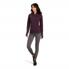 Ariat Womens Lumina Lowell Long Sleeve Baselayer (Mulberry)