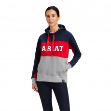 Ariat Womens Rabere Team Hood (Navy)