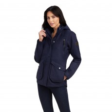 Ariat Womens Sterling Insulated H2O Parka (Navy Heather)