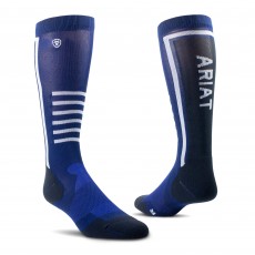 AriatTek Slimline Performance Socks (Blue/Black)
