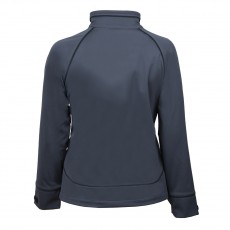 Dublin Ladies Rylie Piping Trim Soft Zip Jacket (Asphalt/Black)