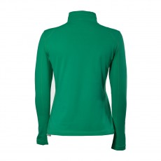 Dublin Ladies Giana Base Layer 1/4 Zip Long Sleeve T Shirt (Emerald)