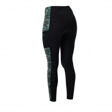 Dublin Ladies Zora Print Full Grip Tights (Emerald)