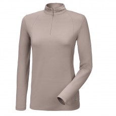 Pikeur Ladies Sareen Functional Zip Top (Ash Gold)