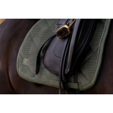 Eskadron Velvet Croco Saddle Pad Platinum (Navy)