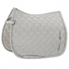 Eskadron Sparkle Saddle Pad Platinum (Pearl Grey)