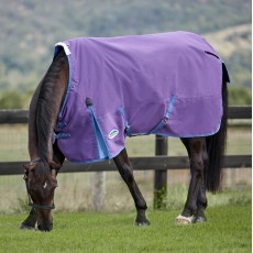 Weatherbeeta Comfitec Essential Turnout Standard Neck 50g Lite Plus (Violet/Blue)