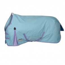 Weatherbeeta Comfitec Classic Turnout Standard Neck 100g Medium/Lite (Light Blue/Purple)