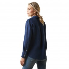 Ariat Womens Cazadero Blouse (Navy)