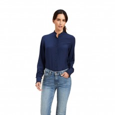 Ariat Womens Clarion Blouse (Navy)