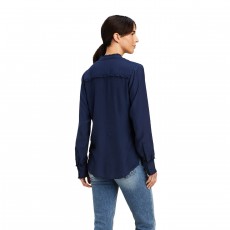Ariat Womens Clarion Blouse (Navy)