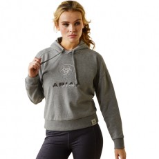 Ariat Womens Just Hoodie (Heather Grey)