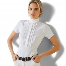 Ariat Womens Luxe Show Shirt (White)