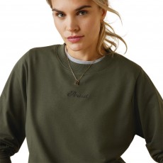 Ariat Womens Memento Sweatshirt (Beetle)