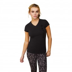 Ariat Womens Vertical Logo T-Shirt (Black)