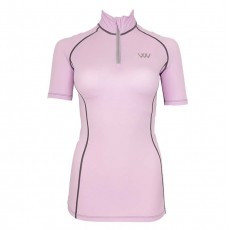 Woof Wear Short Sleeve Performance Riding Shirt (Lilac)