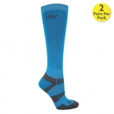 Woof Wear Young Rider Pro Sock (Turquoise)