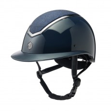 EQx Kylo Riding Helmet Wide Peak (Navy Gloss) - Pre Order