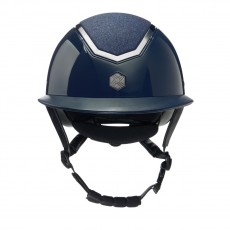 EQx Kylo Riding Helmet Wide Peak (Navy Gloss)