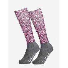 LeMieux Child Footsies Socks (Unicorn Fig)
