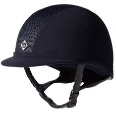 Charles Owen AYR8 Microsuede Riding Hat (Navy)