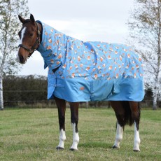 Weatherbeeta Comfitec Tyro Combo Neck 200g Mediumweight Turnout (Robin Print)