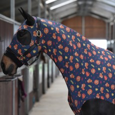 Weatherbeeta Printed Stretch Hood With Zip (Squirrel Print)