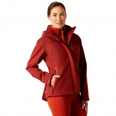 Ariat Women's Coastal Waterproof Jacket (Fired Brick)