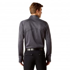 Ariat Men's Tek Team 1/2 Zip Sweatshirt (Ebony)