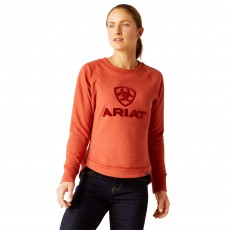 Ariat Womens Benicia Sweatshirt (Burnt Brick)