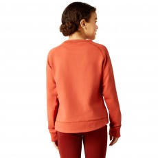 Ariat  Benicia Youth Sweatshirt (Burnt Brick)